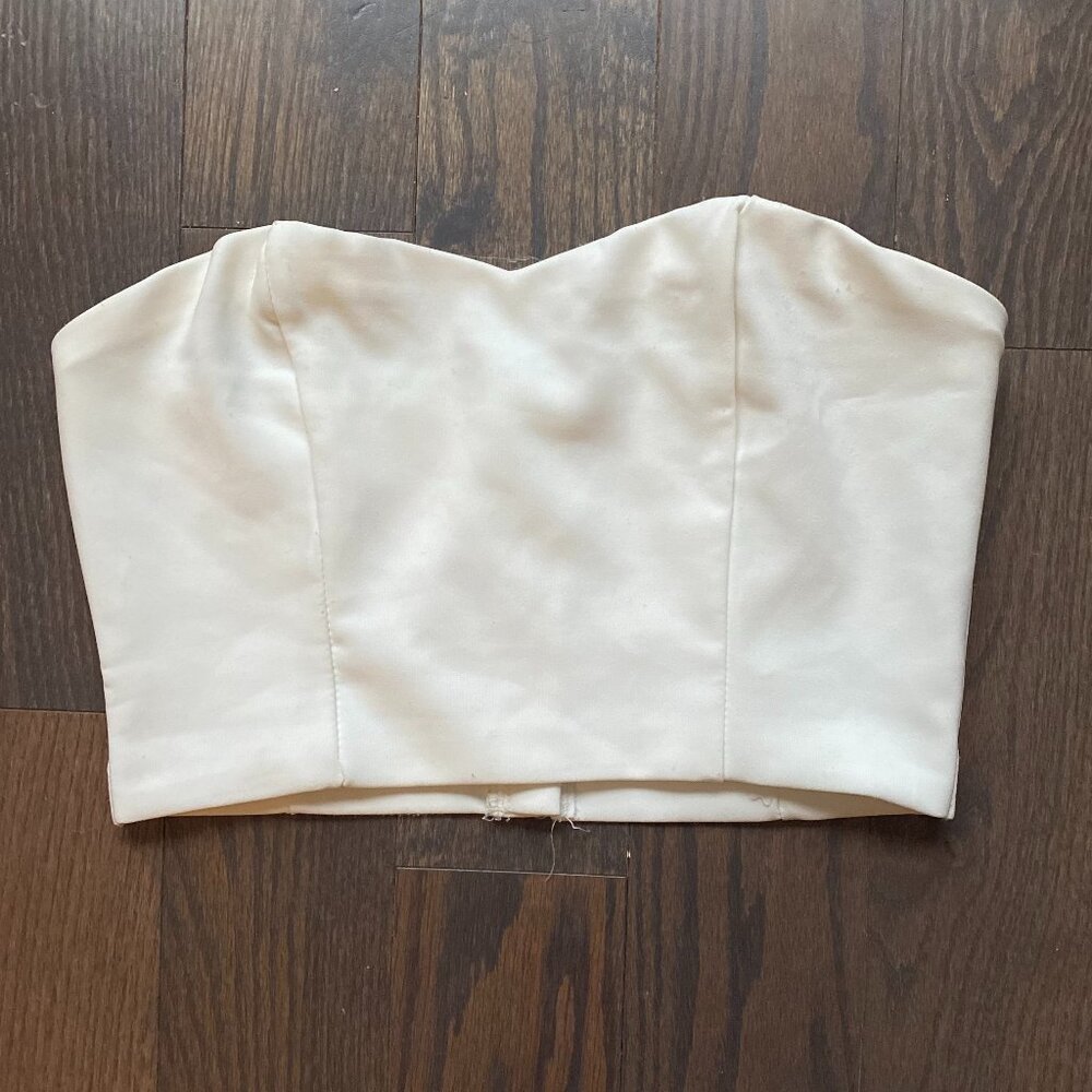 White Corset Top